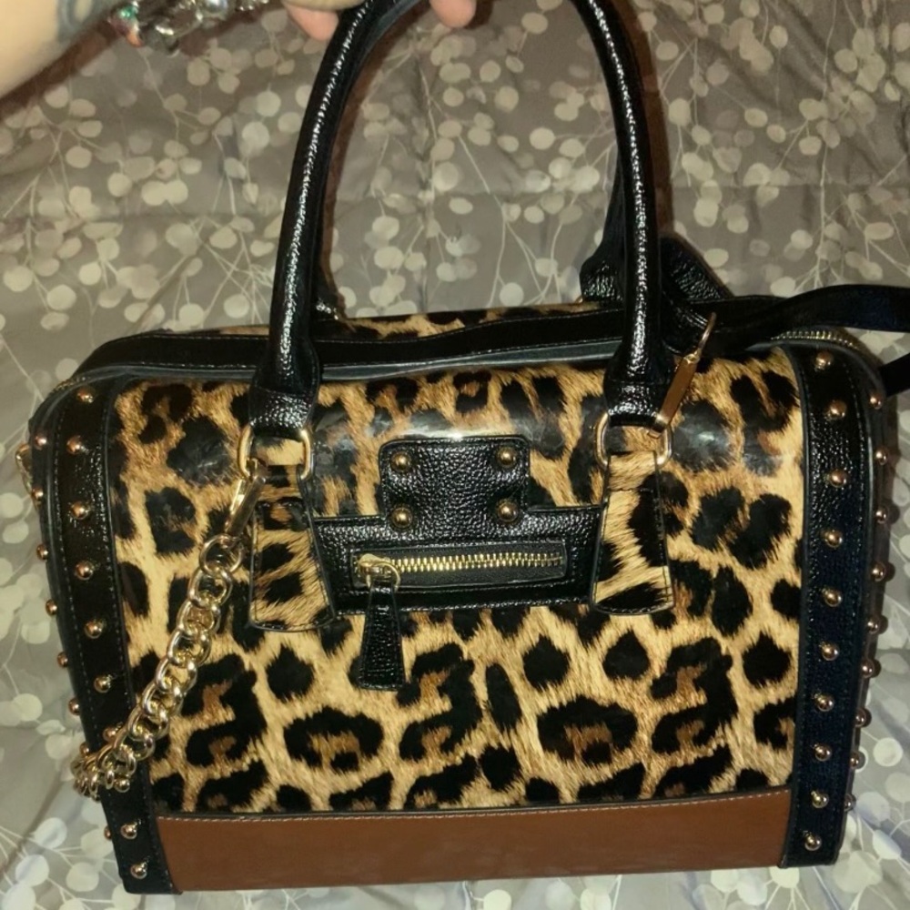 Leopard bag used a few times perfect shape